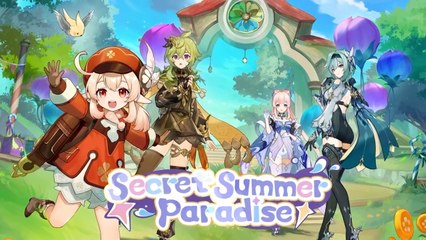 Genshin Impact Secret Summer Paradise Trailer PS5