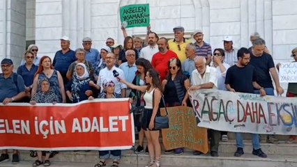 Akbelen ormanların kurtarmak isteyen köylülere hapis cezası verildi