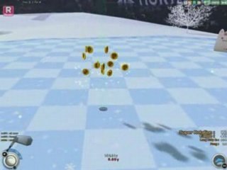 pangya ice cannon trou 3 chip-in