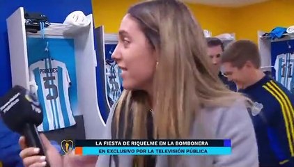 Así la echó "El Coco" Basile a Sofi Martínez del vestuario en la despedida de Román