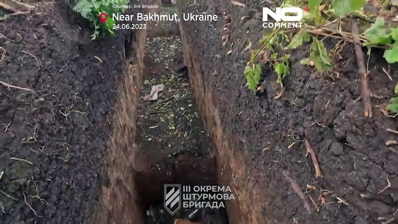 No Comment : en Ukraine, la guerre dans les tranchées, comme en 14-18