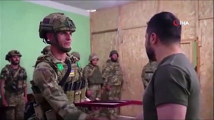 Zelensky a effectué une visite dans la région de Donetsk