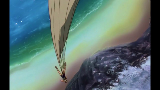 Mobile Suit Gundam Wing - Heero jumps off building