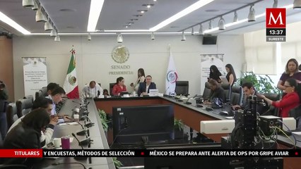 Descargar video: Discuten periodo extra por INAI, para elegir a comisionados faltantes