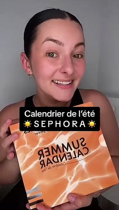 Unboxing du calendrier de l’Avent de l’été Sephora ☀️
