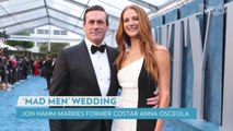 Jon Hamm and Anna Osceola Are Married! Couple Weds During A-List Celebration in Big Sur