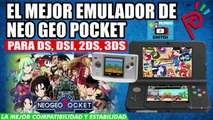 EMULADOR DEFINITIVO DE NEO GEO POCKET TODO EN UNO PARA DS, DSI, 2DS, 3DS R4 HOMEBREW APP ANDROID