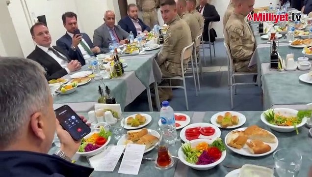 Cumhurbaşkanı Erdoğan Tendürek Jandarma Üs Bölgesi'ndeki askerlerin Kurban Bayramını tebrik etti