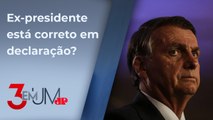 Bolsonaro diz que não é justo dizer que ele atacou democracia em reunião com embaixadores