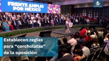Anuncia Va por México creación de Frente Amplio por México para elegir candidato para 2024