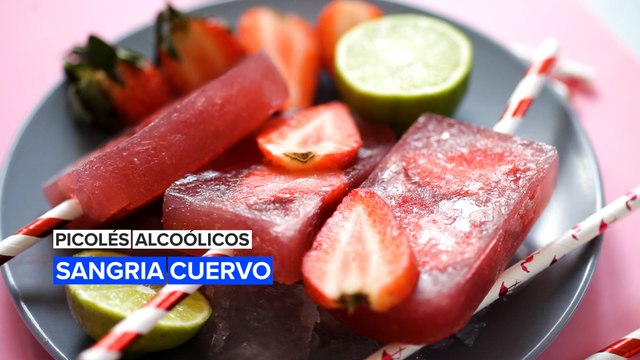 Picolés Alcoólicos: Sangria Cuervo
