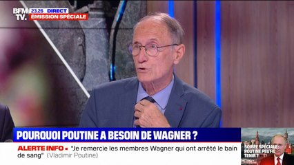 Wagner/Biélorussie: "[Evgueni Prigojine] va être encombrant dans un pays déjà assez déstabilisé", pour le vice-amiral Michel Olhagaray