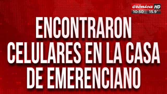 Fueron hallados más celulares del clan Sena durante los allanamientos