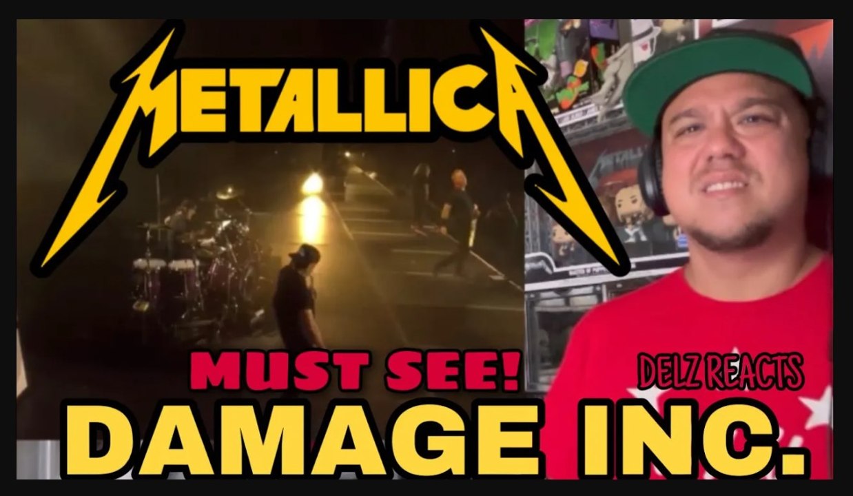 Metallica - Damage Inc Live in Concert REACTION (Daytona Beach FL 2021) First time hearing LIVE