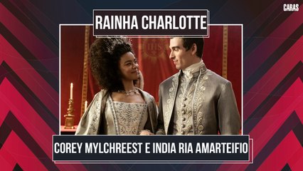 RAINHA CHARLOTTE: PROTAGONISTAS ASSUMEM QUÍMICA ENTRE O CASAL E FALAM SOBRE PROJETO JUNTOS (2023)