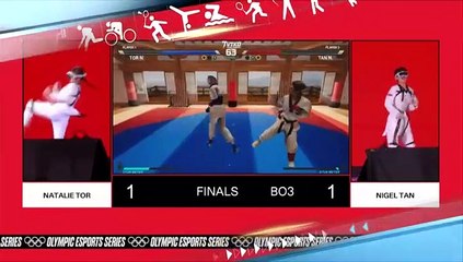 [스포츠영상] 때리지 않고 겨룬다…e스포츠와 만난 태권도