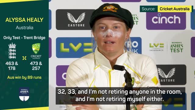 Healy backs 12-wicket Gardner to lead Australia for next decade