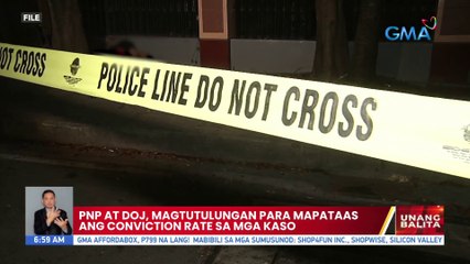 PNP at DOJ, magtutulungan para mapataas ang conviction rate sa mga kaso | UB