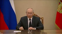 'Any blackmail is doomed to failure,' Vladimir Putin warns