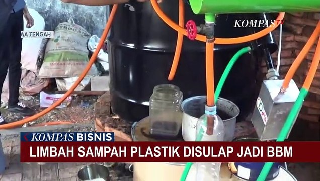 Warga Grobogan Jateng Sulap Limbah Sampah Plastik Jadi BBM Serupa Jenis Premium & Solar!