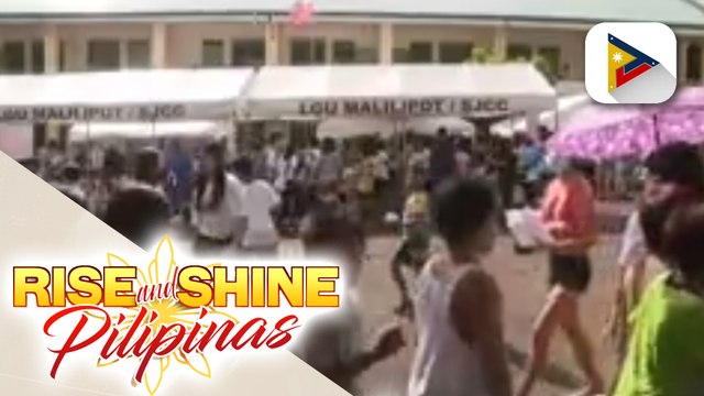 Pagdating ng tulong para sa evacuees na apektado ng pag-aalboroto ng Mayon, patuloy