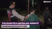 Puluhan Pelajar Diamankan di Duren Sawit, Bajak Angkot Diduga untuk Tawuran