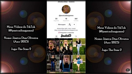Meus Vídeos do Tik Tok (@JessicaDiasGames) #2