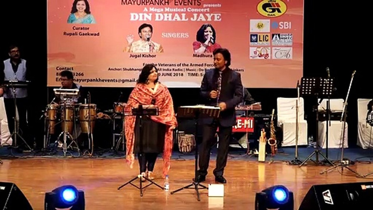 Ajahun Na Aaye Balma // Jugal Kishor And Madhura Datar Live Cover Romantic Melodies Song