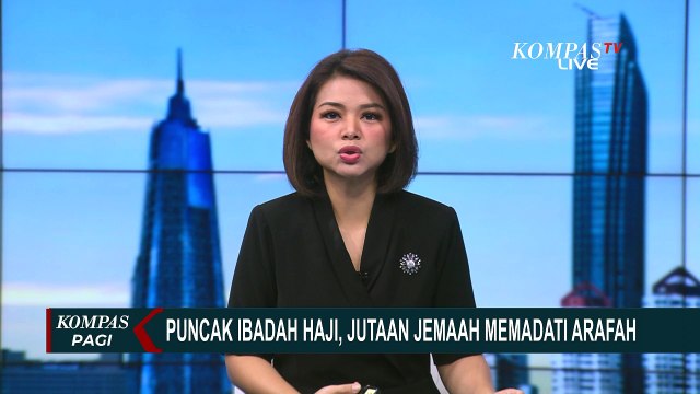Puncak Ibadah Haji 2023, Jutaan Jemaah Padati Arafah Mekkah