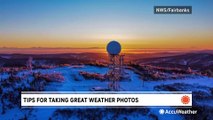 Tips and tricks for taking the best weather photos