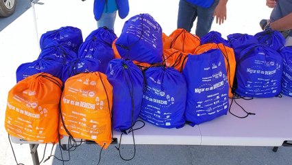 JZ ENTREGAN KITS DE LIMPIEZA A MIGRANTES PKG 24JUNIO2023