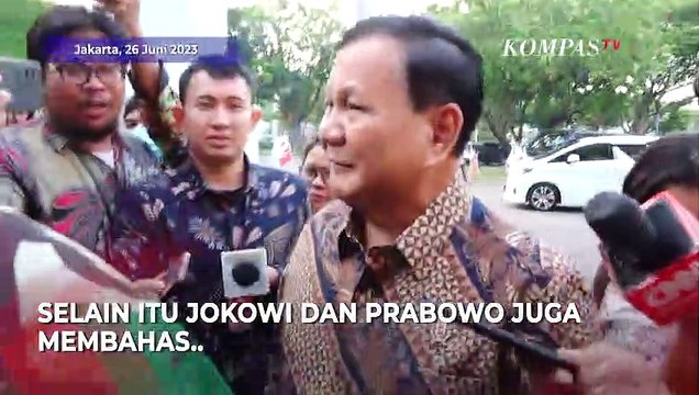 [FULL] Penjelasan Prabowo Usai Dipanggil Jokowi ke Istana, Singgung Langkah Politik