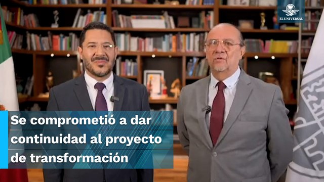 Martí Batres designa a Ricardo Ruiz como secretario de Gobierno de la CDMX