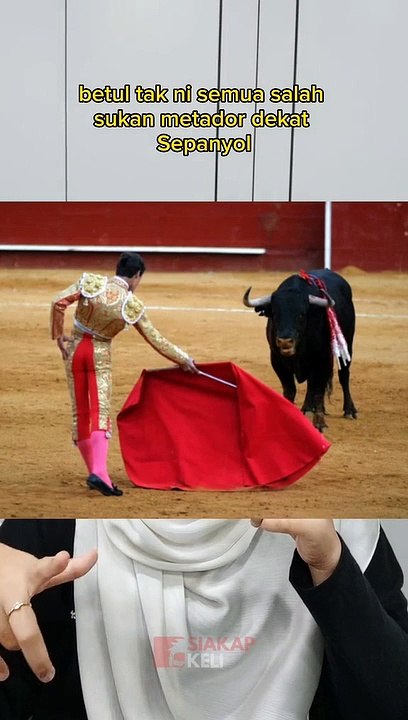 Betul ke lembu tak suka warna merah?