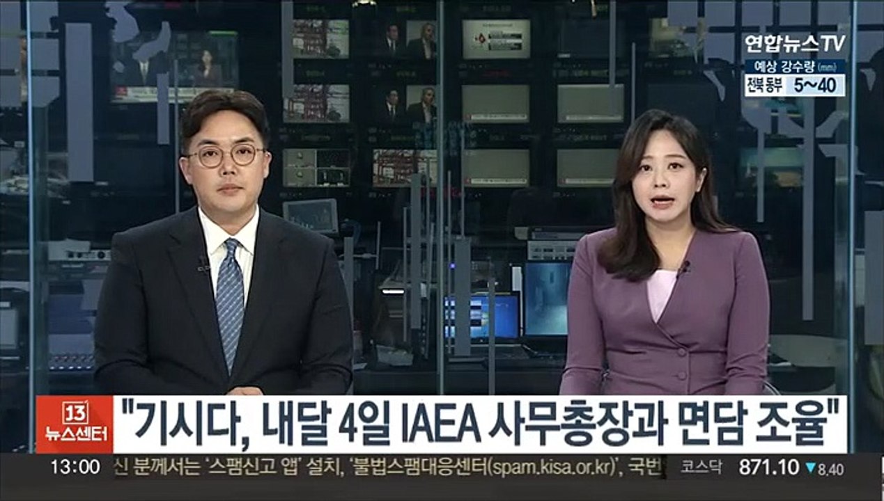 "기시다, 내달 4일 도쿄서 IAEA 사무총장과 면담 조율"