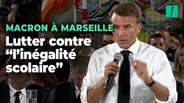 Emmanuel Macron veut instaurer le collège de 8h à 18h dans les quartiers d’éducation prioritaire
