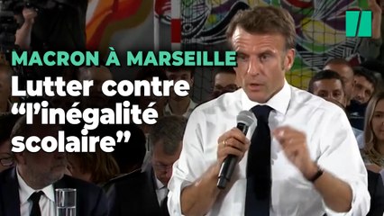 Emmanuel Macron veut instaurer le collège de 8h à 18h dans les quartiers d’éducation prioritaire