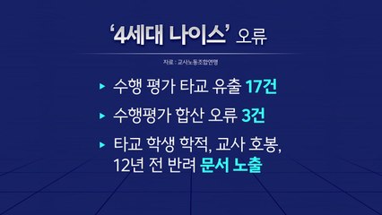 [뉴스앤이슈] 이번엔 수시 일정 비상...'4세대 나이스'가 뭐길래? / YTN