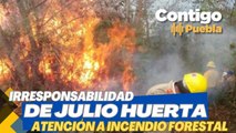 SEGOB #Puebla ignoró incendio forestal en #Zacatlán