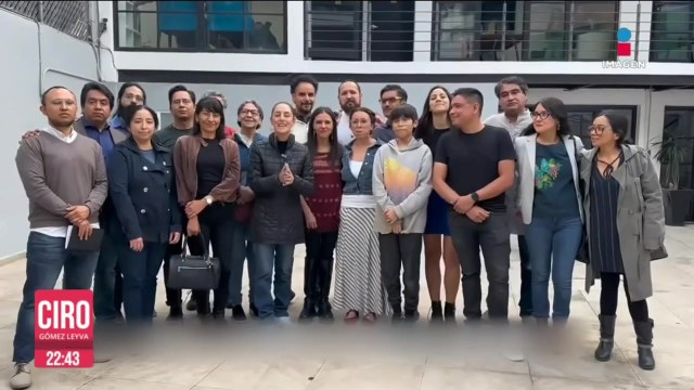 Recorridos “corcholatas”: Sheinbaum se reúne con jóvenes activistas y académicos