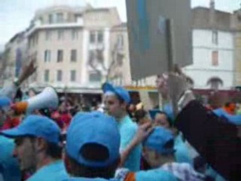 Challenge de l'étudiant 2008 valence parvis de la gare