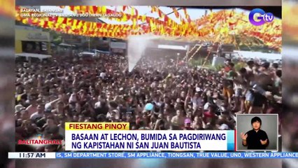 Basaan at lechon, bumida sa pagdiriwang ng kapistahan ni San Juan Bautista | BT