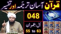 048-Qur'an Class ： Surat Aal-e-IMRAN (Ayat No 55 to 63) ki TAFSEER (By Engineer Muhammad Ali Mirza)