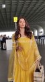 Pooja Hegde का Yellow Outfit दिखा देसी स्वैग