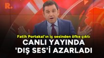 Fatih Portakal'ın iç sesinden öfke çıktı: Canlı yayında 'dış ses'i azarladı