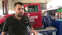 Konya'da trafik ekipleri otogarda emniyet kemeri denetimi yaptı