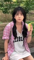 Tiktok pretty girl 's cute life