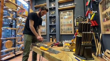 Kurban Bayramı'nda bıçak bileme ustaları yoğun mesai harcıyor