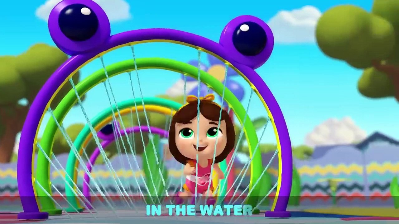 Fun Play Together in the Water | Little Angel Kids Songs & Nursery Rhymes