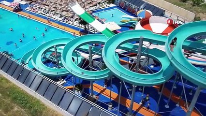 Ankaralılar Sıcak Havaları Aquaparklarda Geçirdi